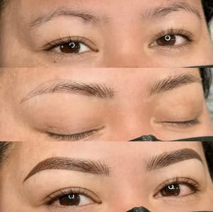 Eyebrow Tattoo result by 805 Ink Studio in Ventura, CA