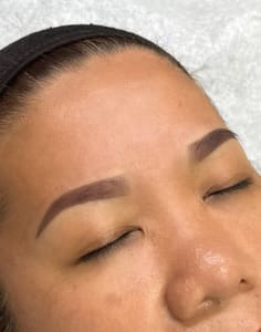 Eyebrow Tattoo result by 808 Beauty Studio in Aiea, HI