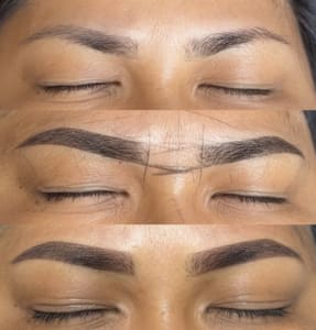 Eyebrow Tattoo result by 808 Beauty Studio in Aiea, HI