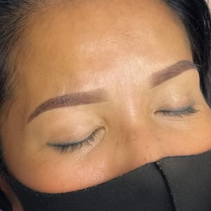 Eyebrow Tattoo result by 808 Beauty Studio in Aiea, HI