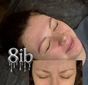 Eyebrow Tattoo result by 8ink+beauty in Lynnwood, WA