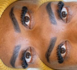 Eyebrow Tattoo result by 913 Luxe Studio in Houston, TX