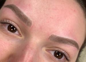 Eyebrow Tattoo result by 915 Studio Mini Spa & Permanent Make Up in El Paso, TX