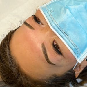 Eyebrow Tattoo result by A & A Studios in Clovis, CA