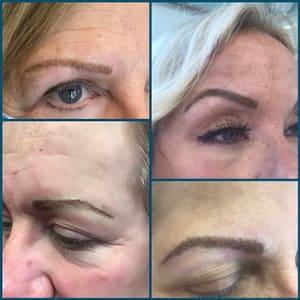 Eyebrow Tattoo result by A Beautiful Face Permanently in Riverside, CA
