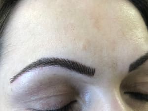 Eyebrow Tattoo result by A Better Image in Glastonbury, CT