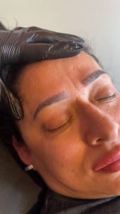 Eyebrow Tattoo result by A&D Beauty Studio in Sugar Land, TX