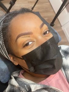 Eyebrow Tattoo result by A Dose Of Ink in San Mateo, CA
