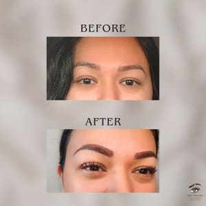 Eyebrow Tattoo result by A&G Studio in Van Nuys, CA