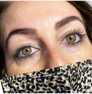 Eyebrow Tattoo result by A NuReflection Permanent Cosmetics, Tattoos & Aesthetics in Turnersville, NJ