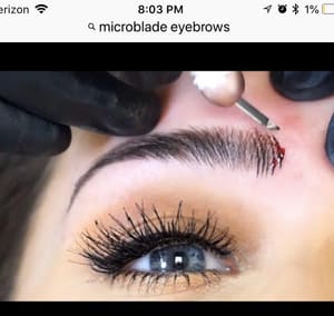 Eyebrow Tattoo result by A NuVu Microblading & Permanent Makeup, LLC in Boise, ID