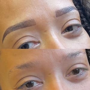 Eyebrow Tattoo result by A Plus Pigmentation Clinic in Roswell, GA