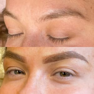Eyebrow Tattoo result by A Plus Pigmentation Clinic in Roswell, GA
