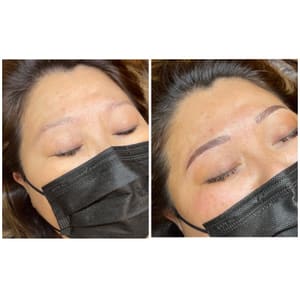 Eyebrow Tattoo result by A-Pmu Studio in Wall Township, NJ