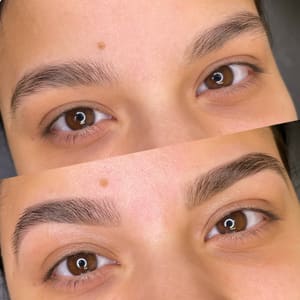 Eyebrow Tattoo result by A.S. Aesthetics & Art Studio in Valdosta, GA