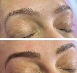 Eyebrow Tattoo result by A Touch of Beauty By Natalie in Hollywood, FL