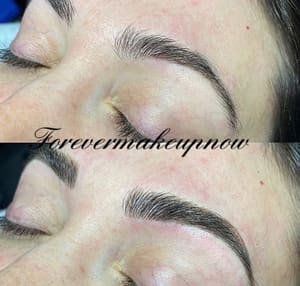 Eyebrow Tattoo result by A Touch of Beauty By Natalie in Hollywood, FL