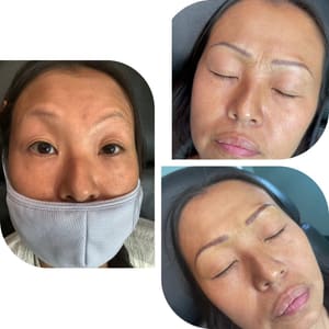 Eyebrow Tattoo result by Aahsome Salon and Permanent Makeup in Rancho Cucamonga, CA
