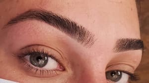 Eyebrow Tattoo result by Aaliyah's Beauty & Brows in San Diego, CA