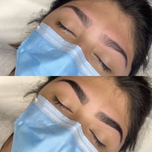 Eyebrow Tattoo result by Aarial Aesthetics in Stuart, FL