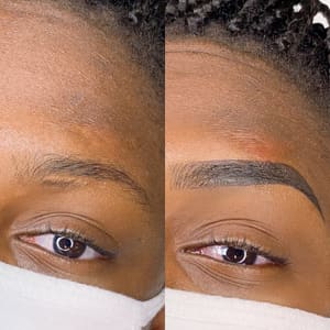 Eyebrow Tattoo result by Aarial Aesthetics in Stuart, FL