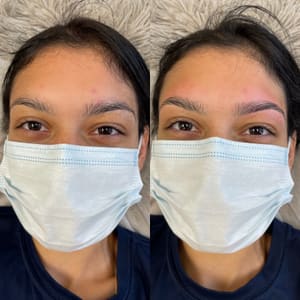 Eyebrow Tattoo result by Aarial Aesthetics in Stuart, FL