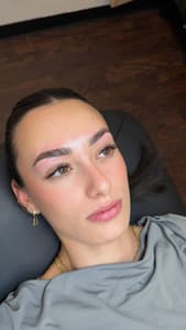 Eyebrow Tattoo result by Aaron Esthetics - Brow Lamination & Training Studio in Pembroke Pines, FL