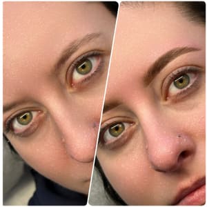 Eyebrow Tattoo result by AB Beauty Pro Lashes Brows Lips in Vernon Hills, IL
