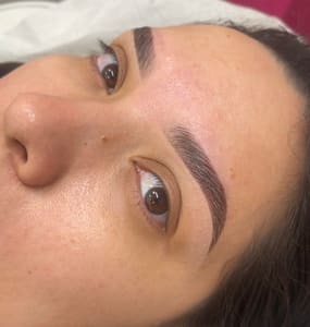 Eyebrow Tattoo result by ABA Studios in Pasadena, TX