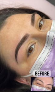 Eyebrow Tattoo result by ABA Studios in Pasadena, TX