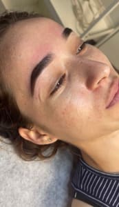 Eyebrow Tattoo result by ABA Studios in Pasadena, TX