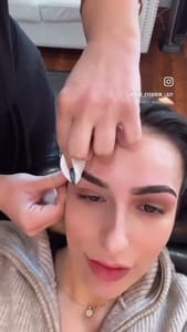 Eyebrow Tattoo result by Abier's Brow Lounge in Woodmere, OH