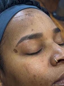 Eyebrow Tattoo result by Abier's Brow Lounge in Woodmere, OH
