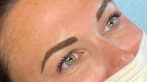 Eyebrow Tattoo result by About Face Permanent Cosmetics in Brielle, NJ