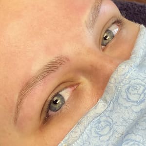 Eyebrow Tattoo result by About Face Permanent Cosmetics in Brielle, NJ