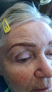 Eyebrow Tattoo result by About Face Permanent Cosmetics in Englewood, OH