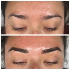 Eyebrow Tattoo result by Above & Below Esthetics & Tattoo in Longview, WA