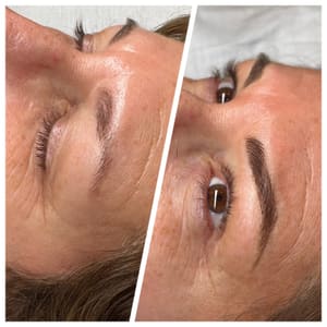 Eyebrow Tattoo result by Above & Below Esthetics & Tattoo in Longview, WA