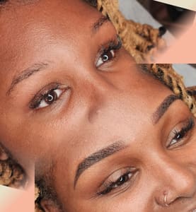 Eyebrow Tattoo result by Abrow by April in Glen Burnie, MD