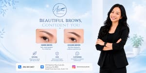 Eyebrow Tattoo result by Abrows Beauty Studio in Cumming, GA