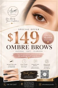 Eyebrow Tattoo result by Abrows Beauty Studio in Cumming, GA