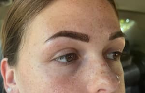 Eyebrow Tattoo result by Absolute Beauty Spa in Winchester, VA