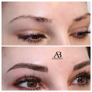 Eyebrow Tattoo result by Absolute Brows - Microblading & Skin Care in Malta, NY