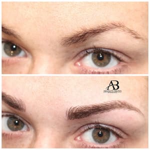 Eyebrow Tattoo result by Absolute Brows - Microblading & Skin Care in Malta, NY