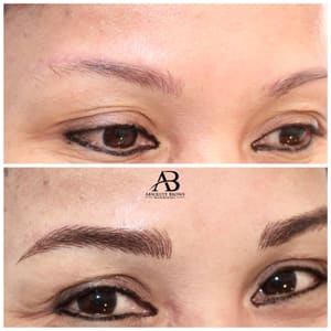 Eyebrow Tattoo result by Absolute Brows - Microblading & Skin Care in Malta, NY