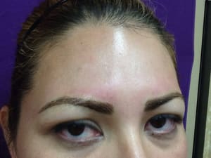 Eyebrow Tattoo result by Absolutely Beautiful Permanent Makeup and Microblading by Cathy in Riverside, CA