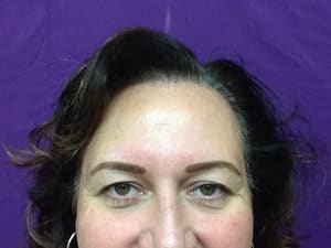 Eyebrow Tattoo result by Absolutely Beautiful Permanent Makeup and Microblading by Cathy in Riverside, CA