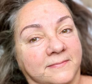 Eyebrow Tattoo result by Abzolute Artistry Microblading/Permanent Makeup in Novi, MI