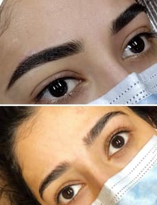 Eyebrow Tattoo result by Academy Of Advanced Beauty in Greenwood Village, CO