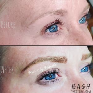 Eyebrow Tattoo result by Academy of Professional Permanent Cosmetics in Muncie, IN